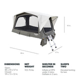 Dometic TRT 140 AIR Inflatable Roof Top Tent - 2 Person