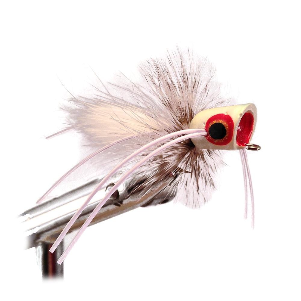 concave lure fishing Concave Face Mini Panfish Popper, Size 8 | Glow In The Dark | Qty. 4
