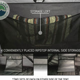 Overland Vehicle Systems Nomadic 4 Roof Top Tent - 4 Person