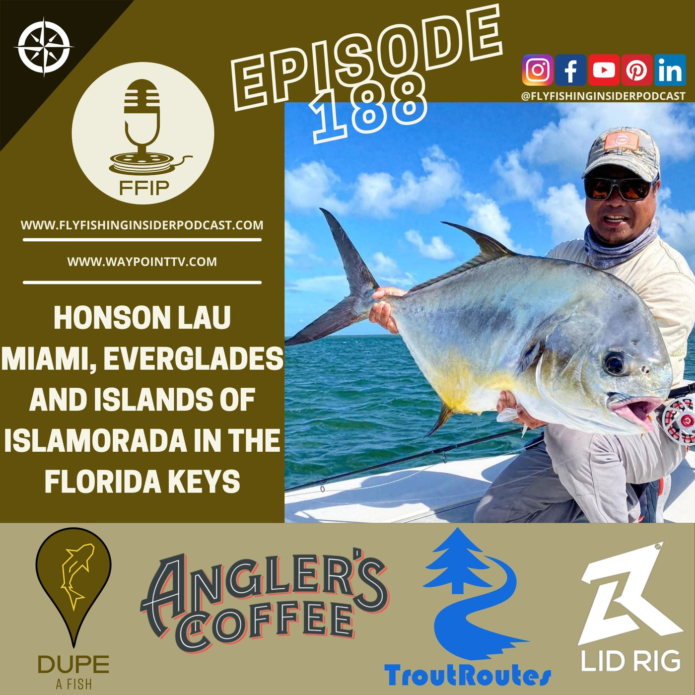Fly Fishing Miami, Everglades, and Islands of Islamorada in the Florida Keys - Fly Fishing Insider Podcast episode artwork