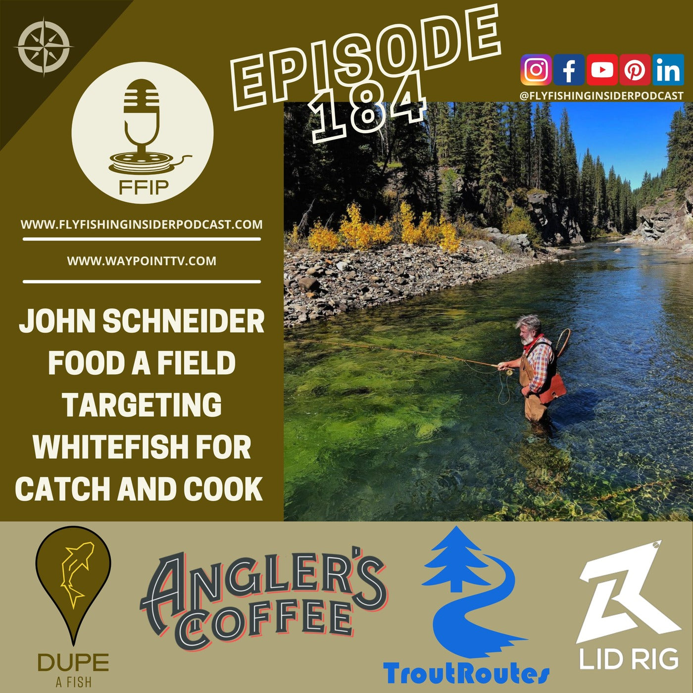 Targeting Whitefish for Catch and Cook - Fly Fishing Insider Podcast episode artwork