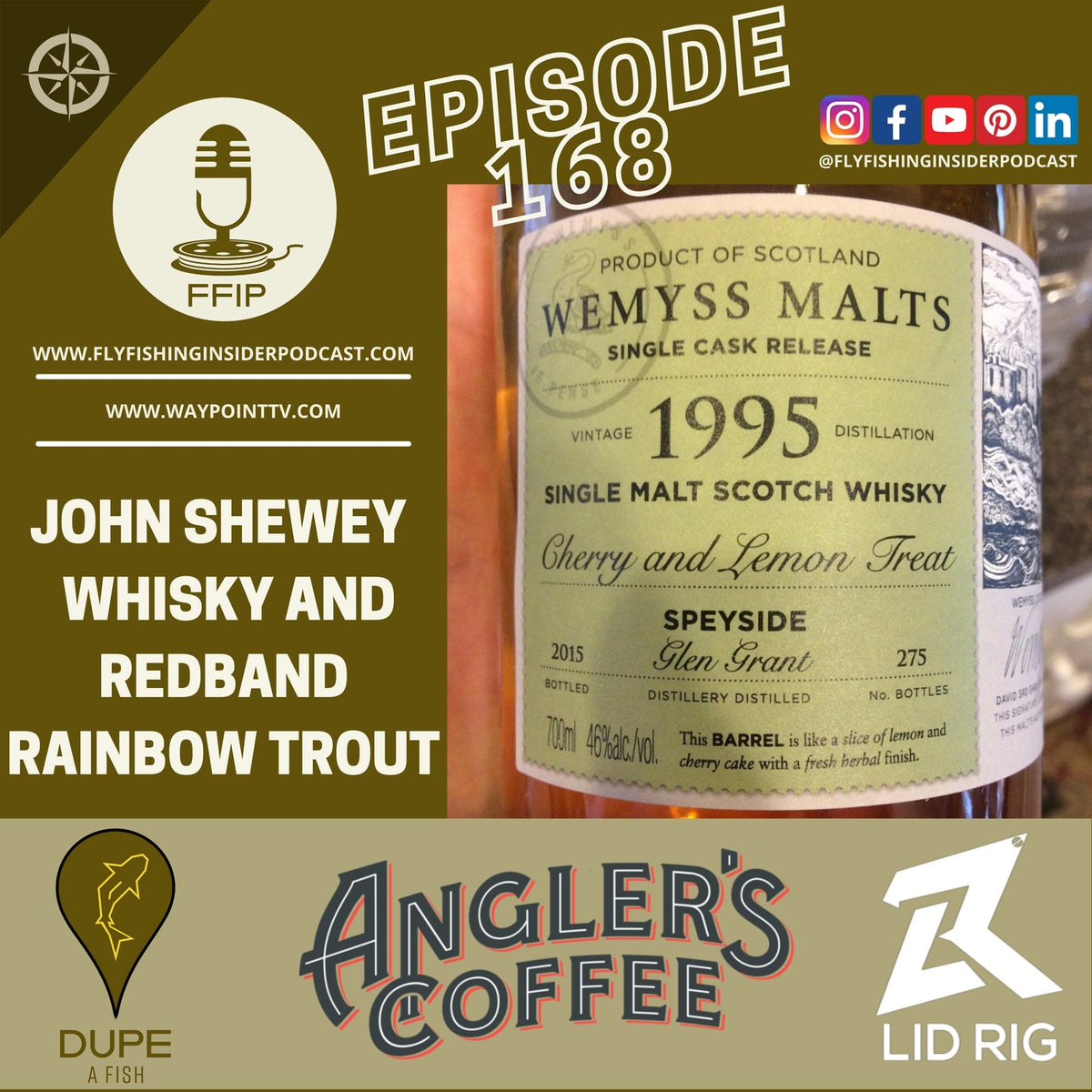 Whisky and Redband Rainbow Trout Fly Fishing - Fly Fishing Insider Podcast episode artwork