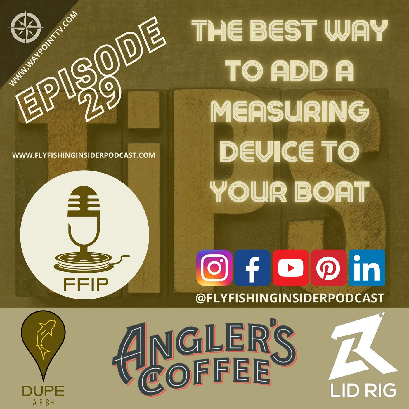 The Best Way to Add a Measuring Device to Your Fishing Boat - Fly Fishing Insider Podcast episode artwork