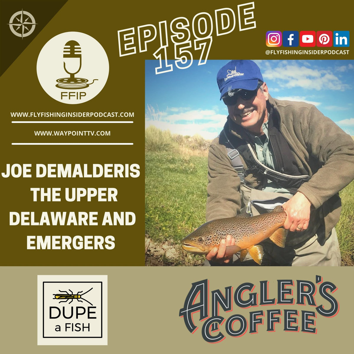 The Upper Delaware and Fly Fishing with Emerger Flies - Fly Fishing Insider Podcast episode artwork