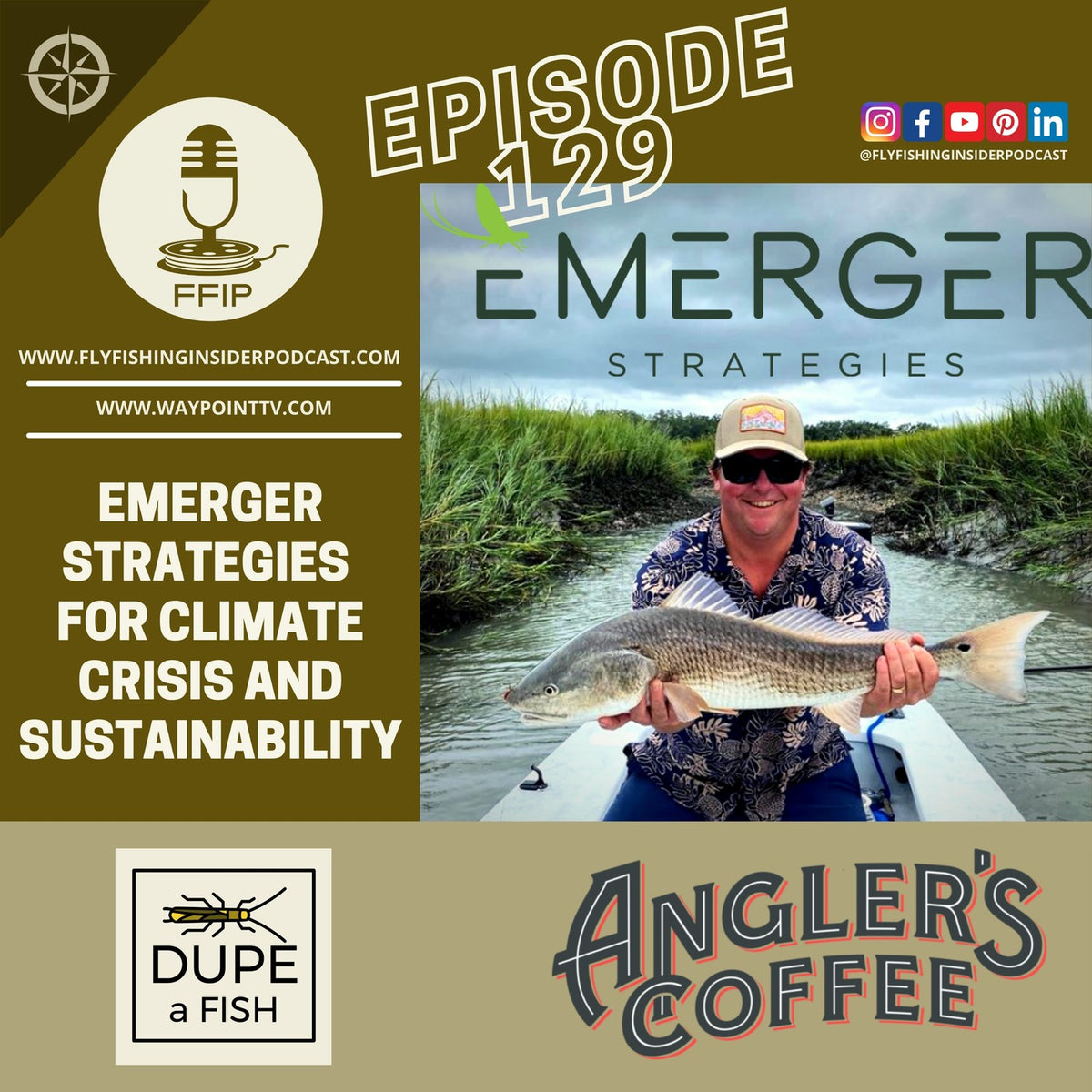Emerger Strategies for Climate Crisis and Sustainability - Fly Fishing Insider Podcast episode artwork