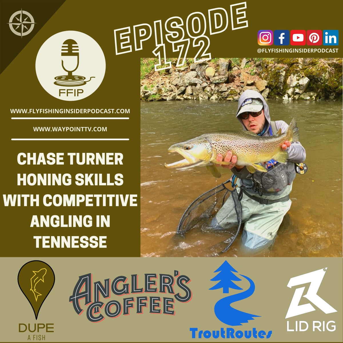 Honing Fly Fishing Skills with Competitive Angling in Tennesse - Fly Fishing Insider Podcast episode artwork