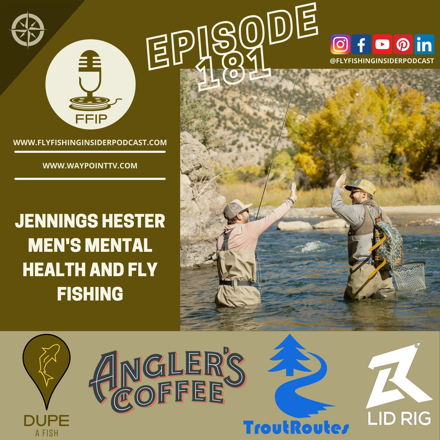 Men's Mental Health and Fly Fishing - Fly Fishing Insider Podcast episode artwork