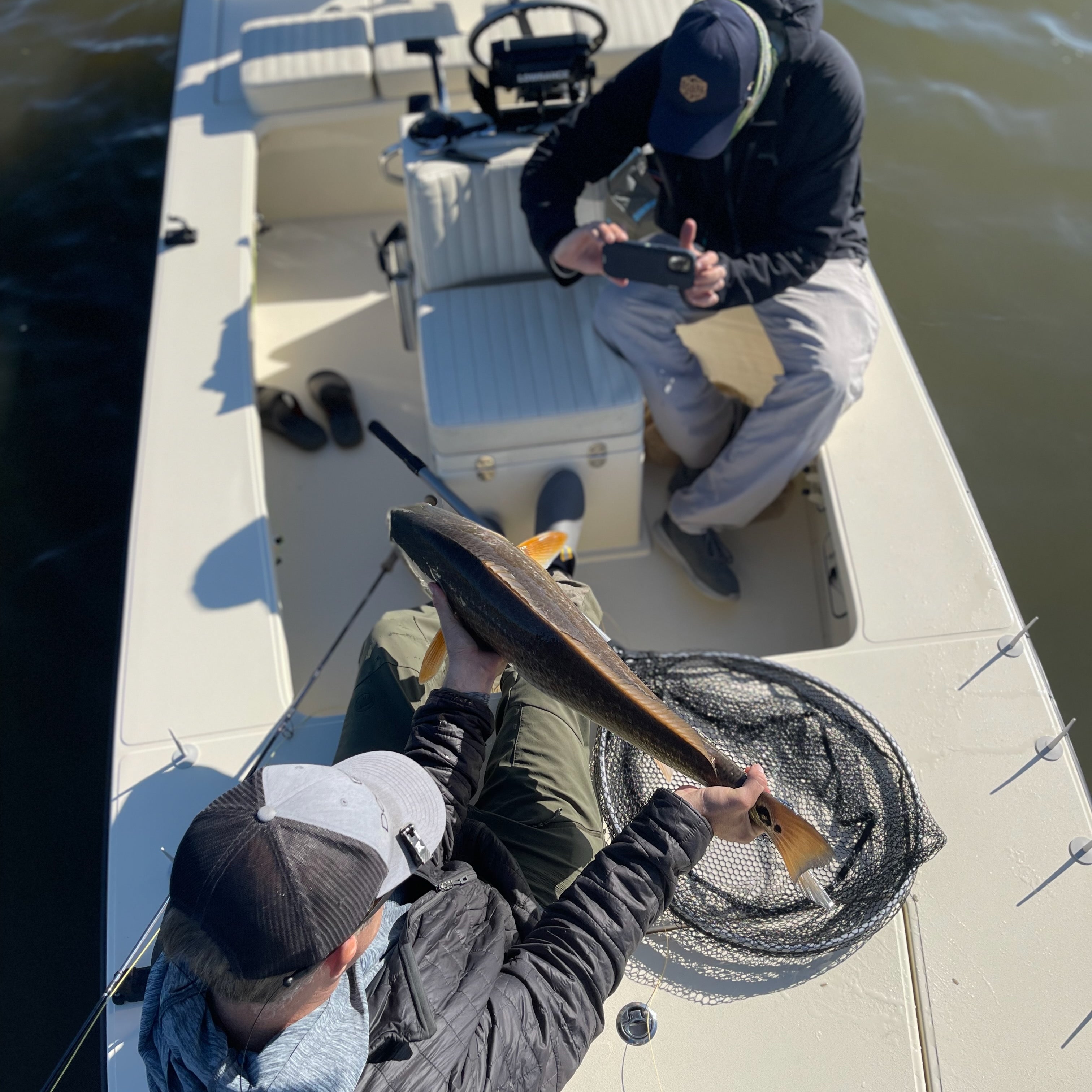 A successful outing caught on film. Proof for a good tip.