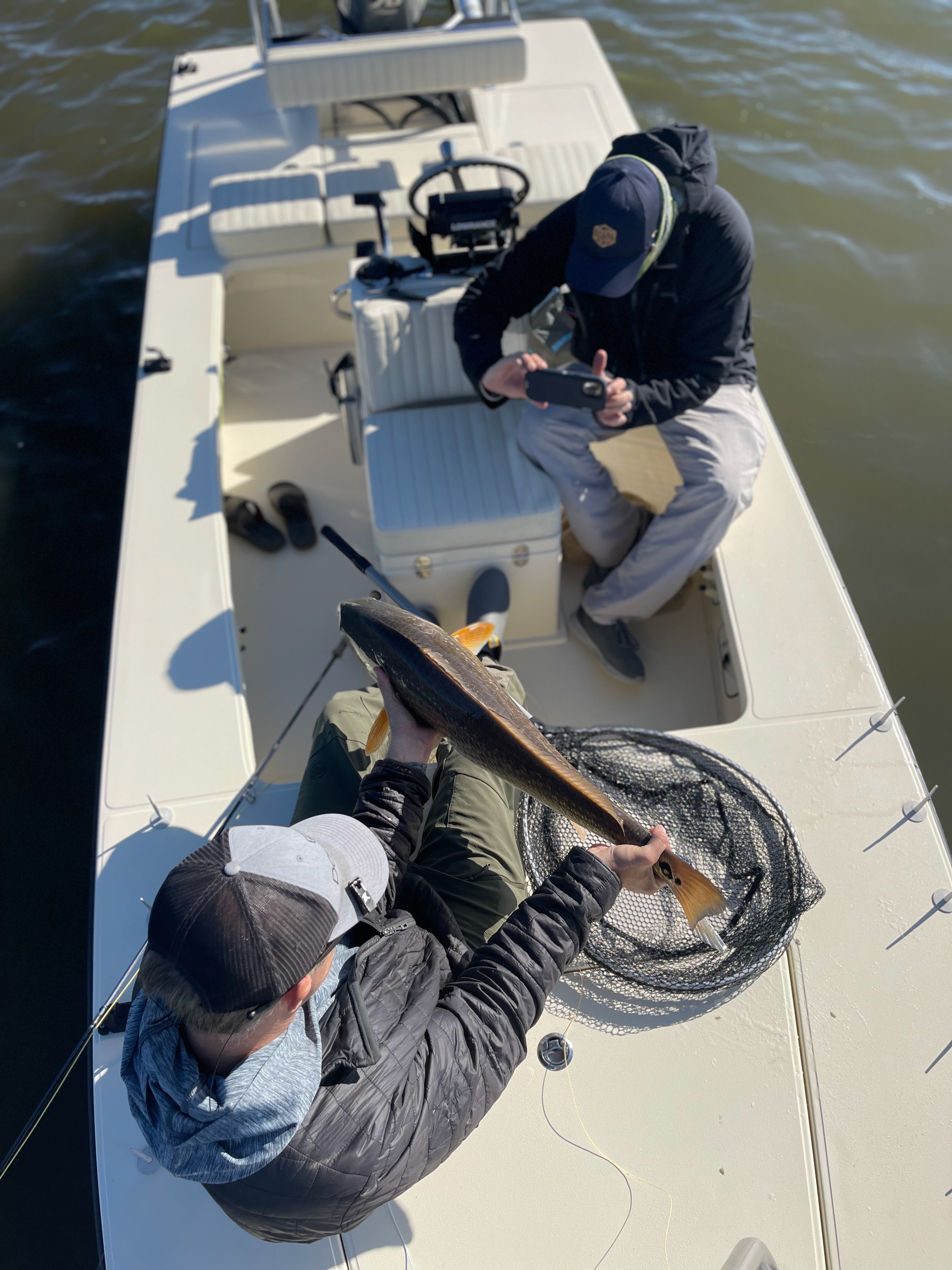 A successful outing caught on film. Proof for a good tip.