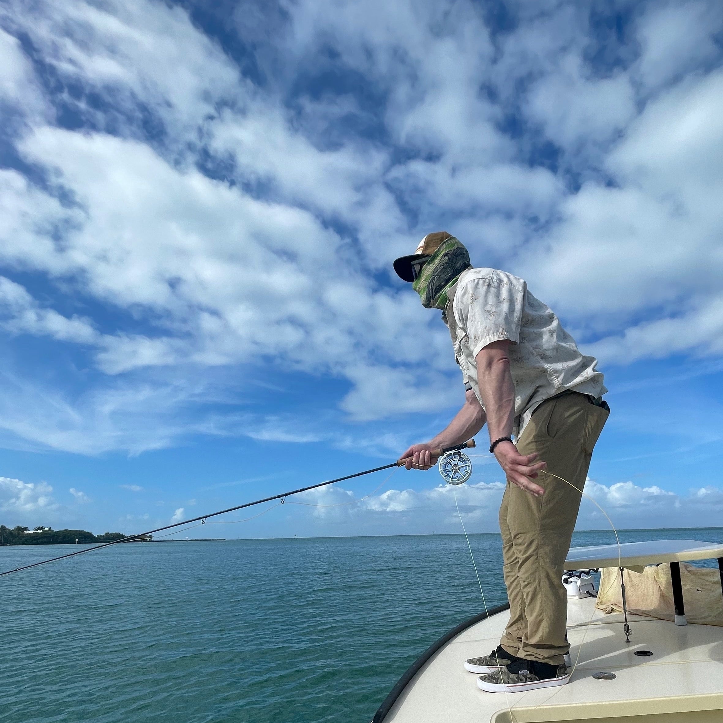 Saltwater fly fishing