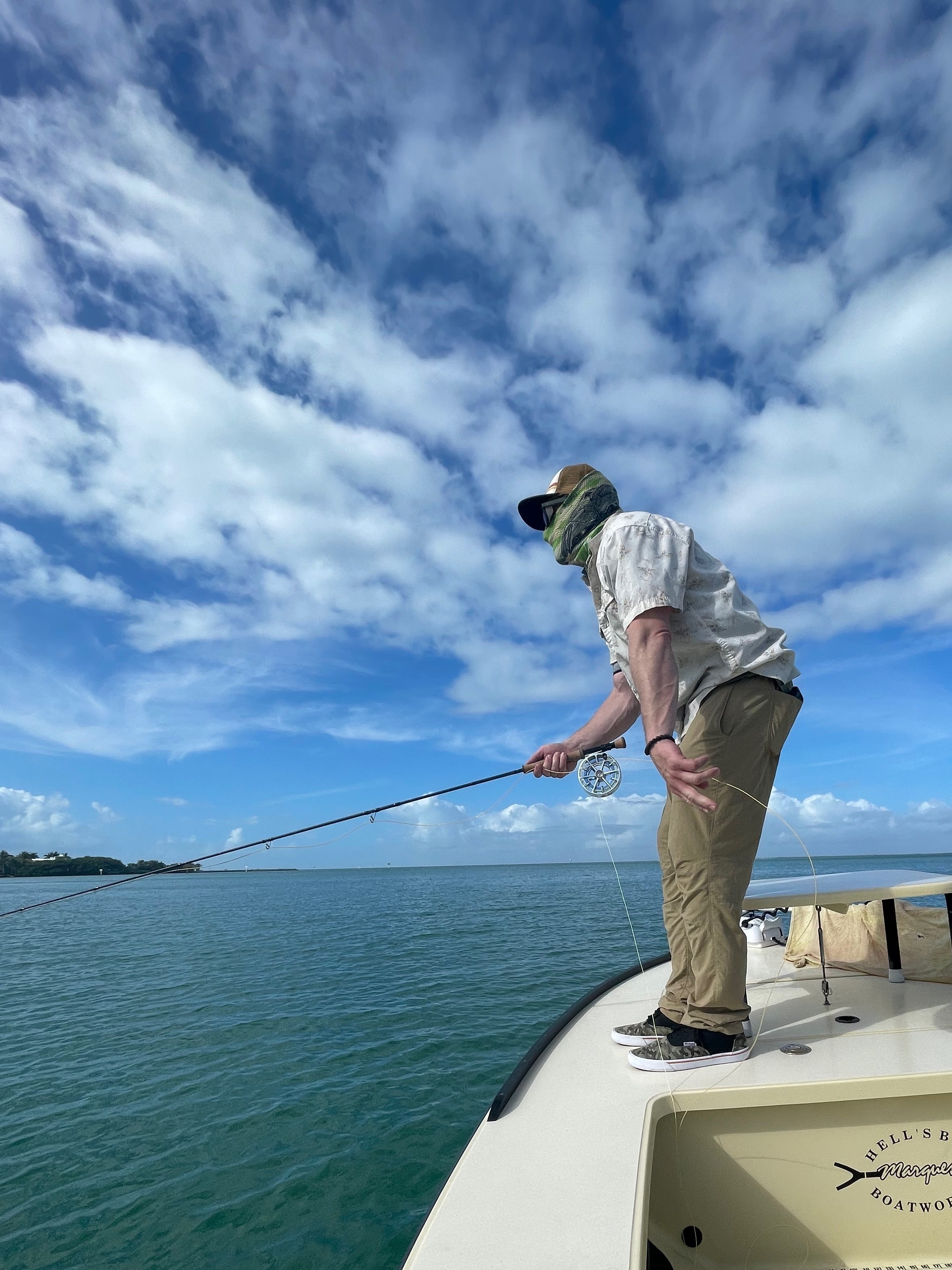 Saltwater fly fishing