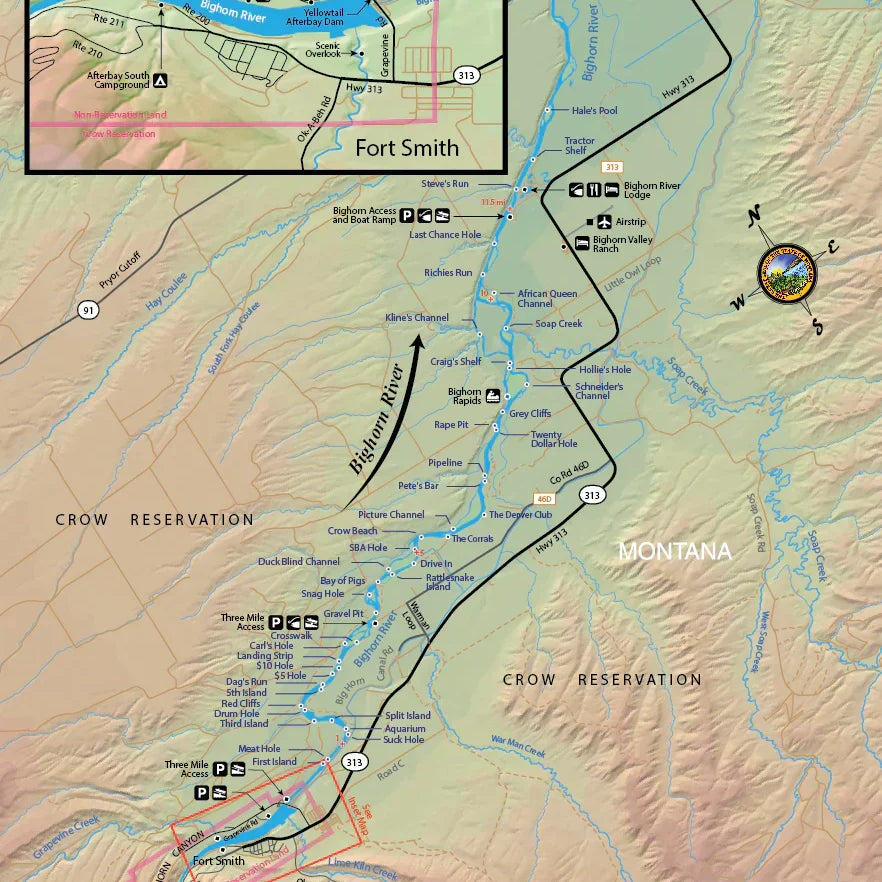 Fly Fishing the Bighorn River 