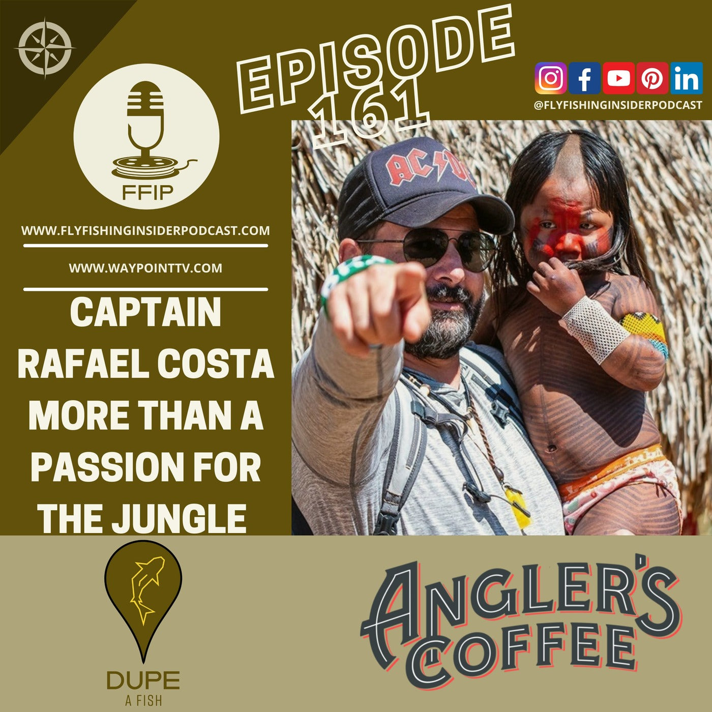 Golden Dorado, Peacock Bass, Pacú, Bicuda and Wolf Fish Fly Fishing in the Amazon - Fly Fishing Insider Podcast episode artwork
