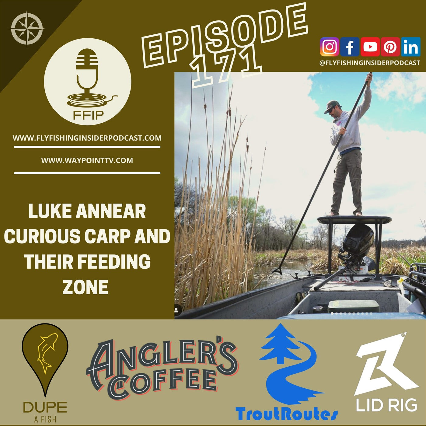 Targeting Curious Carp and Their Feeding Zone on the Fly - Fly Fishing Insider Podcast episode artwork