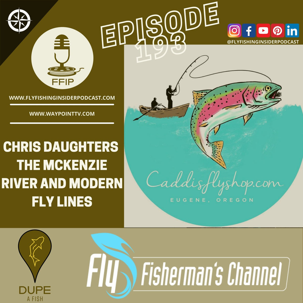 The McKenzie River and Modern Fly Lines - Fly Fishing Insider Podcast episode artwork