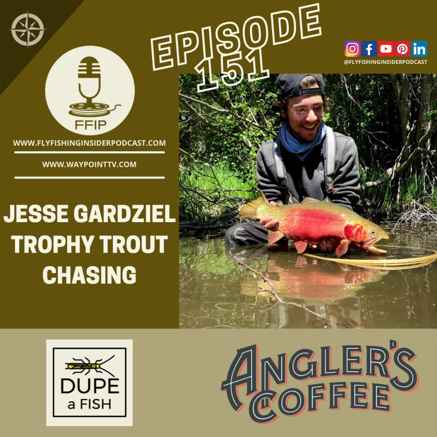 Jesse Gardziel on Trophy Trout Chasing - Fly Fishing Insider Podcast episode artwork