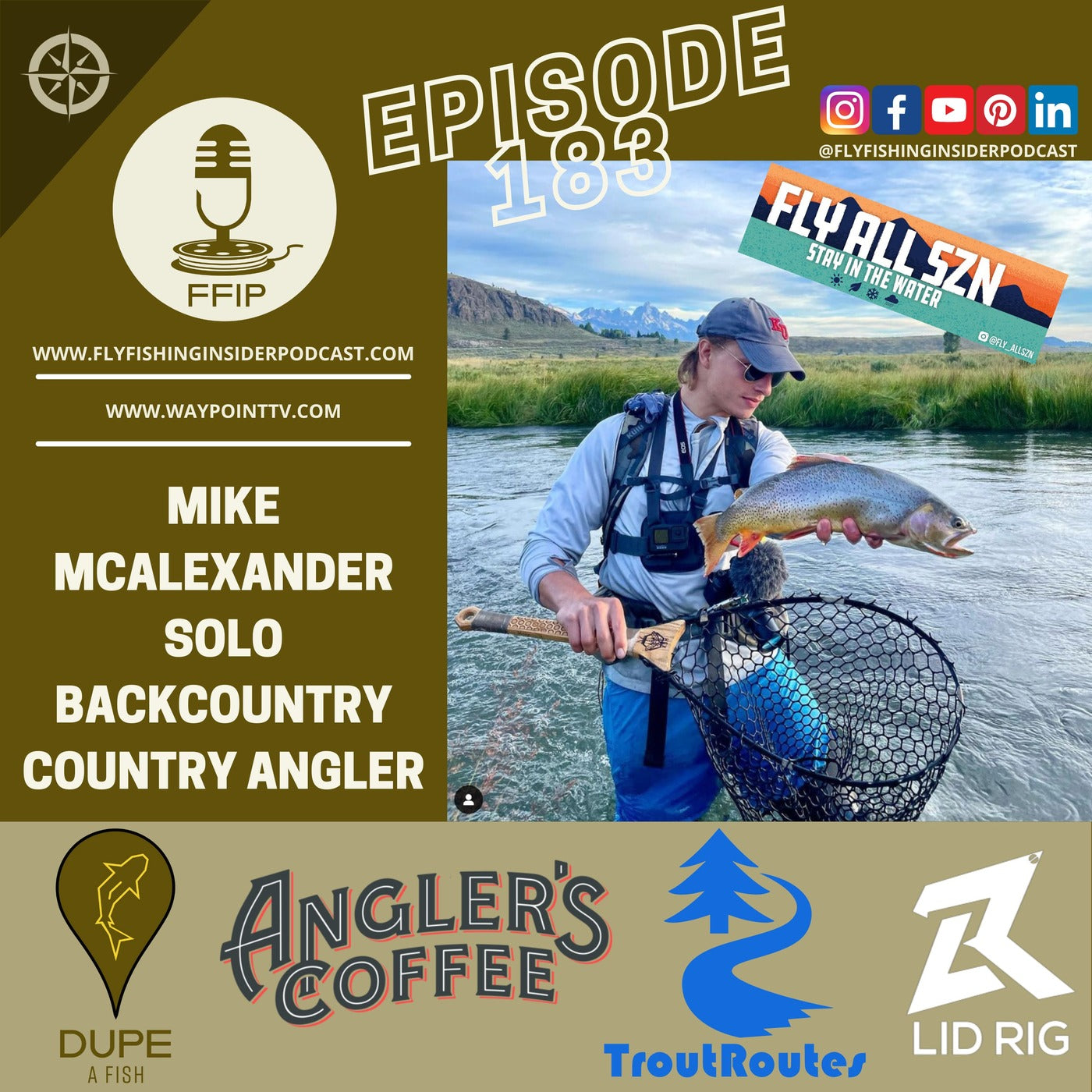 Solo Backcountry Country Angler Fly Fishing - Fly Fishing Insider Podcast episode artwork