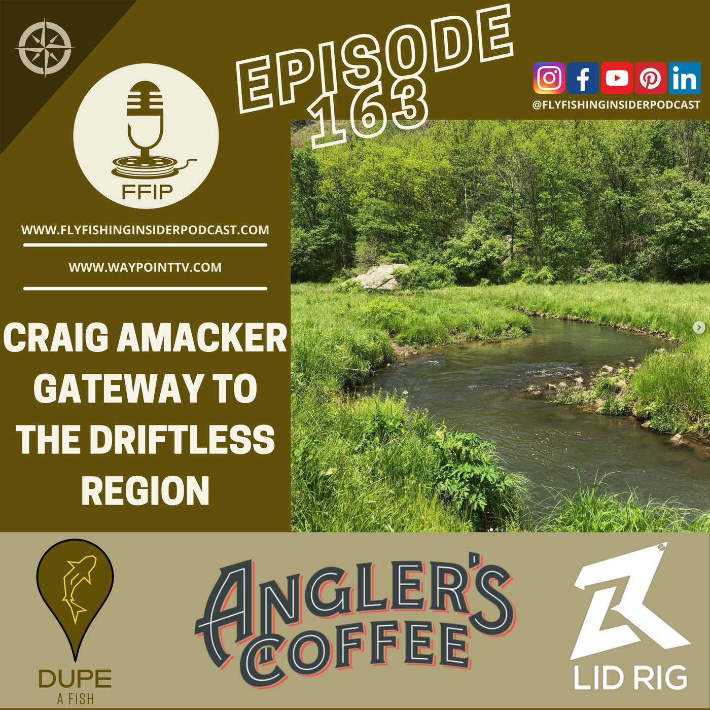 Gateway to the Driftless Region and it's Amazing Fly Fishing - Fly Fishing Insider Podcast episode artwork