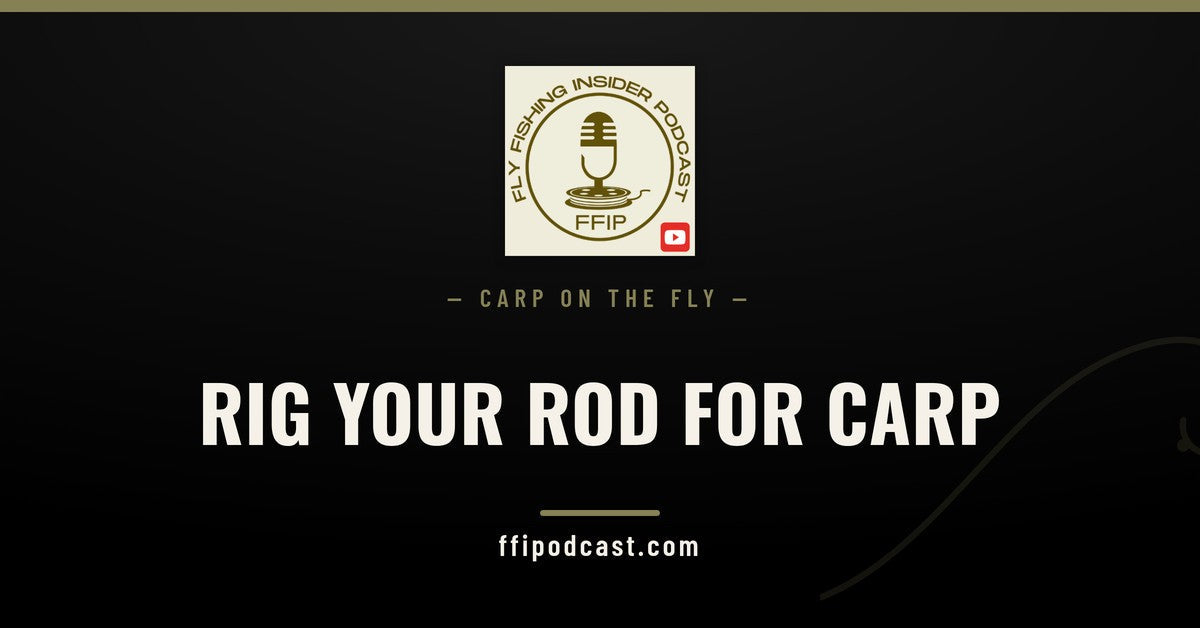 FFIP cover graphic reading "Rig Your Rod For Carp" for carp fly rod setup