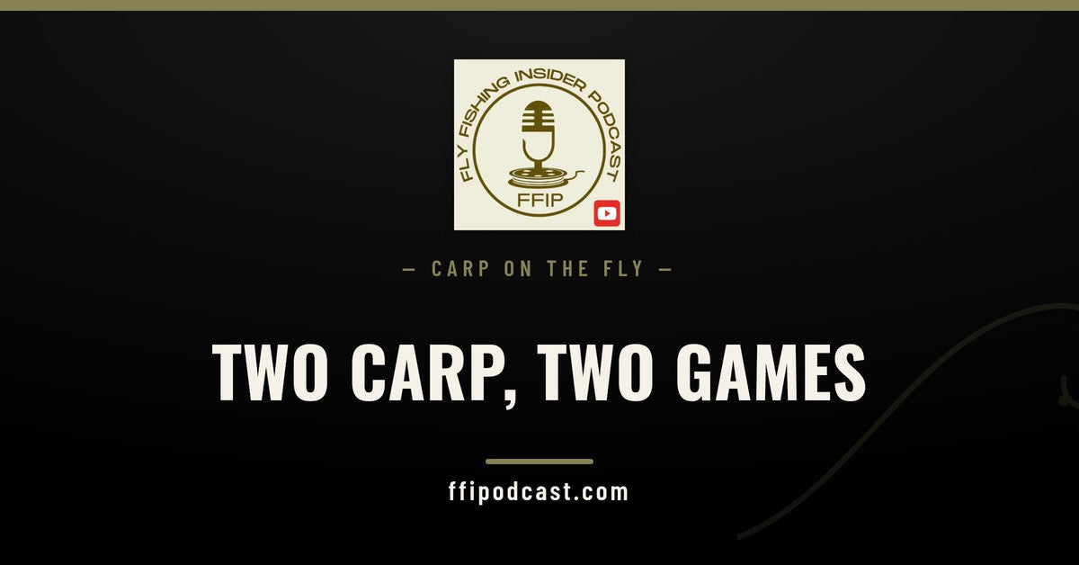 FFIP cover graphic reading "Two Carp, Two Games" for grass carp vs common carp