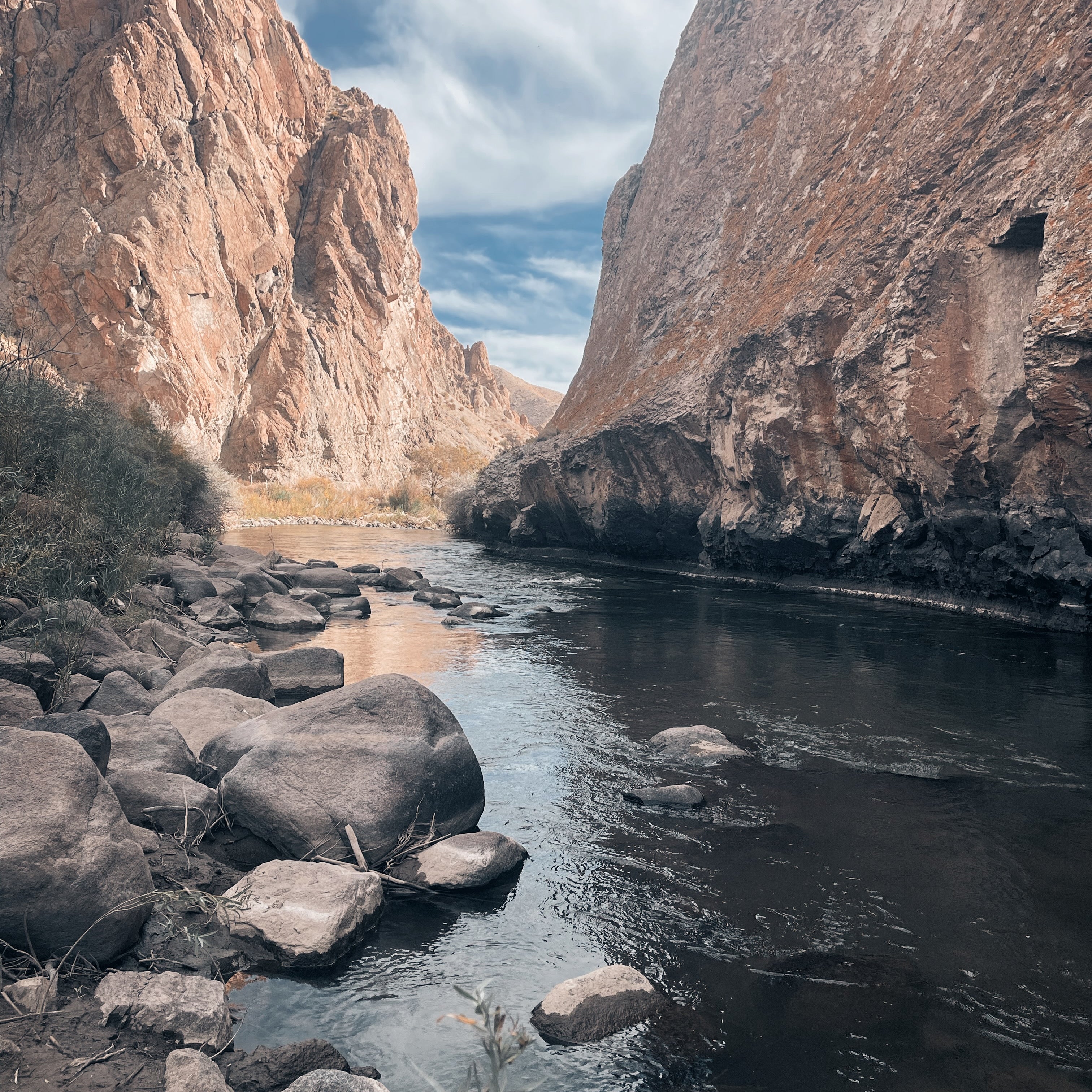 Fly Fishing in Nevada - summer fishing scenery
