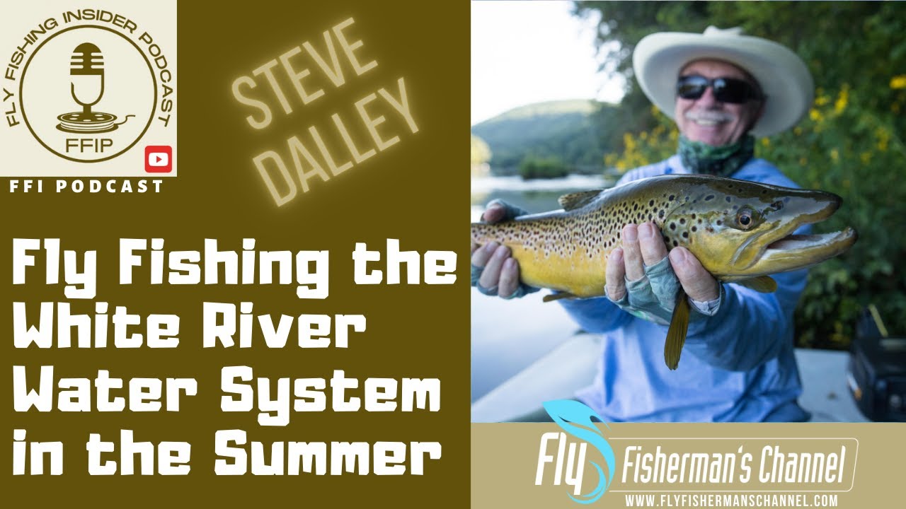 Fly fishing the White River water system in the summer