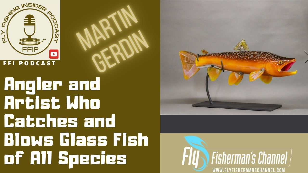 Fly Fishing: A Journey of Healing and Art - Blown Glass Fish