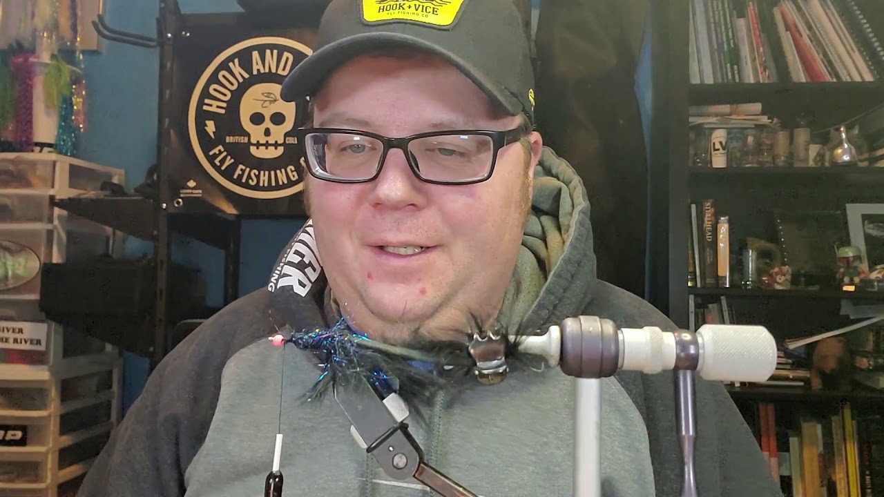 Black Lightning streamer fly tying tutorial thumbnail
