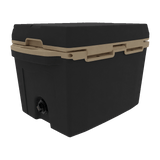 Taiga Coolers 27 Quart Black and Tan Cooler