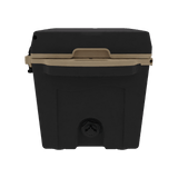 Taiga Coolers 27 Quart Black and Tan Cooler