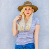 Chestnut Western Hat