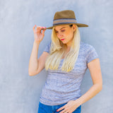 Chestnut Western Hat