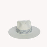 Speckled White Western Hat