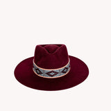 Maroon Western Hat