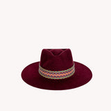 Maroon Western Hat