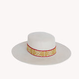 Speckled White Spanish Hat