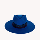 Electric Blue Western Hat