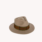 Beige Fedora Hat