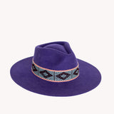 Purple Western Hat
