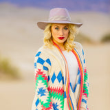 Dusty Rose Western Hat