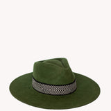 Hunter Green Western Hat