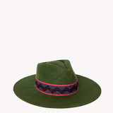 Hunter Green Western Hat