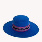 Electric Blue Spanish Hat