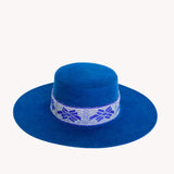 Electric Blue Spanish Hat