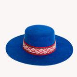 Electric Blue Spanish Hat