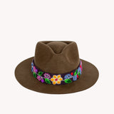 Chestnut Fedora Hat