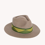 Beige Fedora Hat