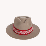 Beige Fedora Hat