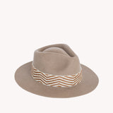 Beige Fedora Hat
