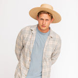 Spanish Palm Leaf Straw Hat